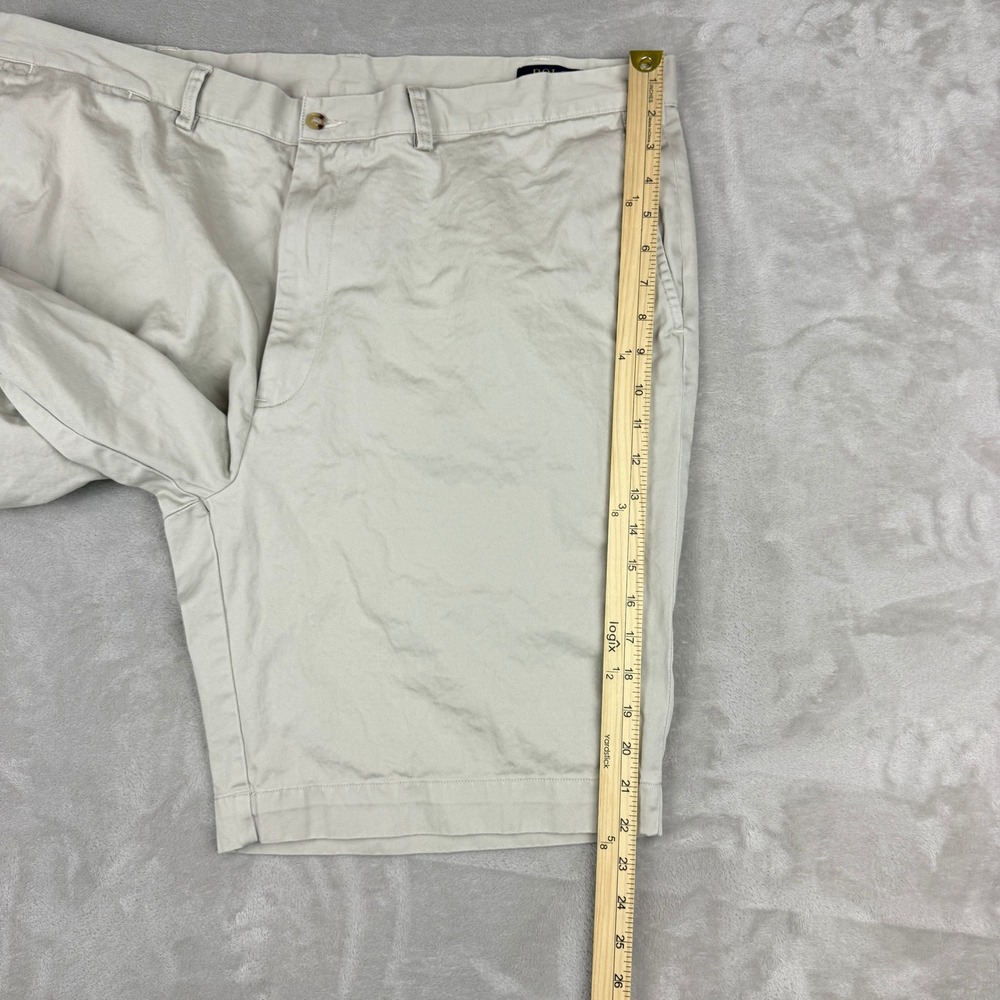 Polo Ralph Lauren Chino Shorts Mens 42T Khaki Tan Classic Fit Preppy Ivy EUC - Picture 12 of 13